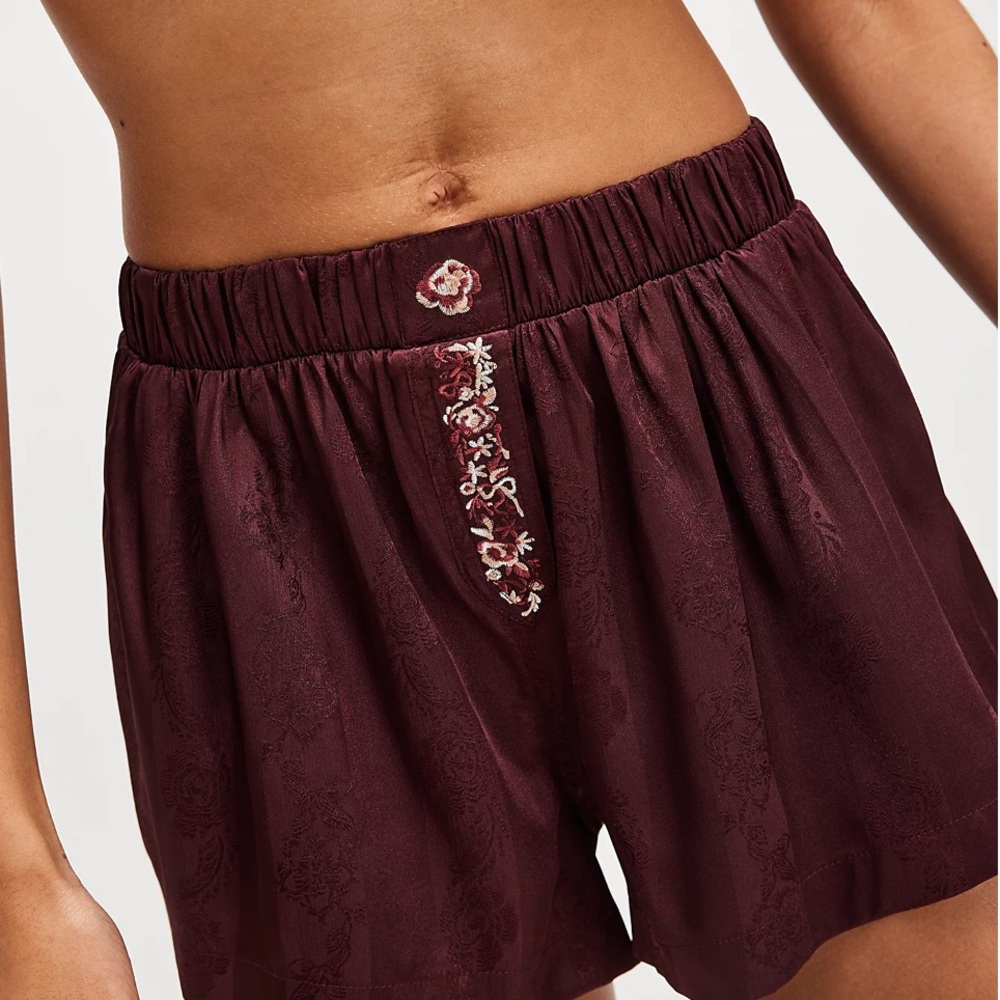 NWT Free People Burgundy Women's Shorts